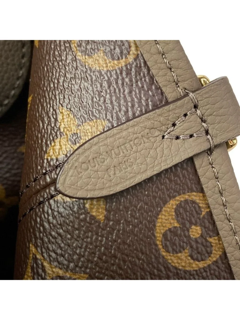 Louis Vuitton Tote Bag Monogram Neverfull Inside Out BB Dark Fango Leather